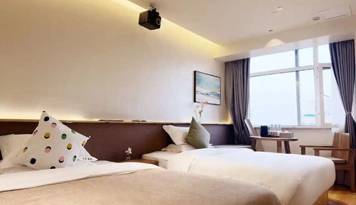 Familien-Zweibettzimmer, Stadtblick