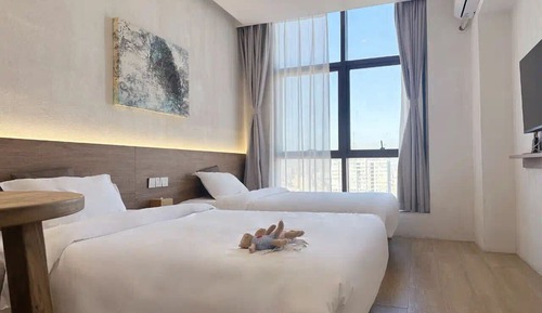 Comfort-Zweibettzimmer, Stadtblick