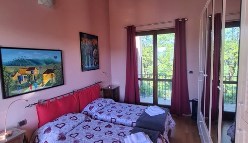 Zweibettzimmer, Bergblick