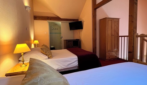 Familien-Vierbettzimmer, Bergblick