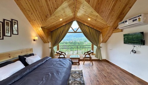 Luxury-Suite, Balkon, Bergblick