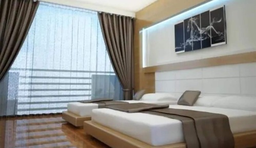 Deluxe-Zimmer, Poolblick