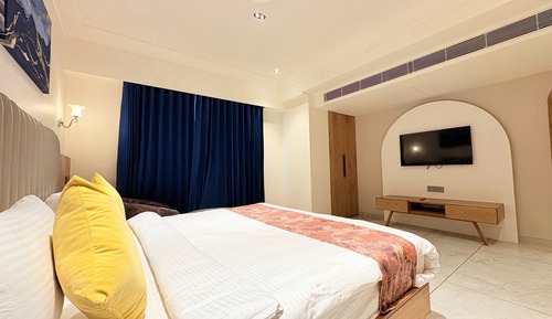 Deluxe-Doppel- oder -Zweibettzimmer, Stadtblick