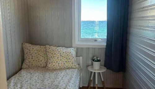Basic-Ferienhütte, 1 Schlafzimmer, eingeschränkter Meerblick