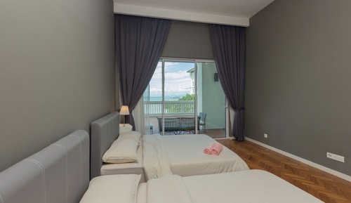 Presidential-Apartment, Balkon