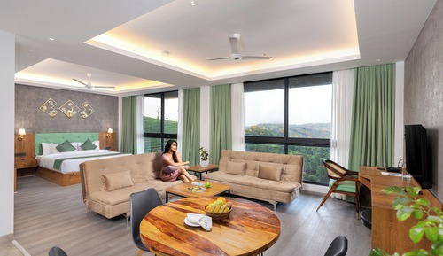Junior-Suite, Bergblick