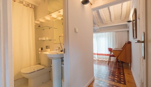 Familienzimmer, Blick auf die Anlage