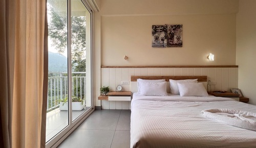 Standardzimmer, 1 Schlafzimmer, Küche, Bergblick
