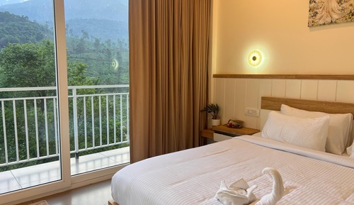 Comfort-Villa, 2 Schlafzimmer, Küche, Bergblick