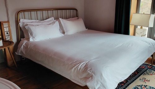 Luxury-Doppelzimmer, Terrasse, Bergblick