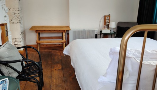 Comfort-Doppelzimmer, Terrasse, Bergblick