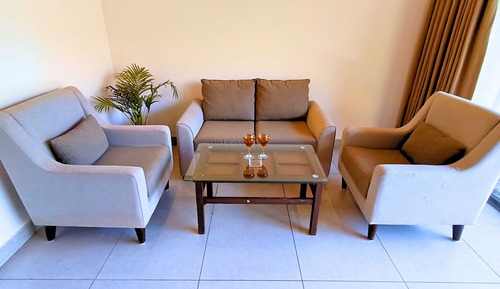 Familien-Suite, Balkon, Gartenblick