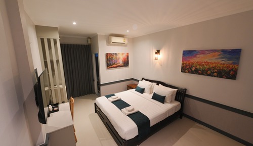 Deluxe-Doppelzimmer, Gartenblick