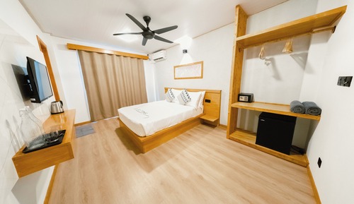 Superior-Doppelzimmer, Balkon, Stadtblick