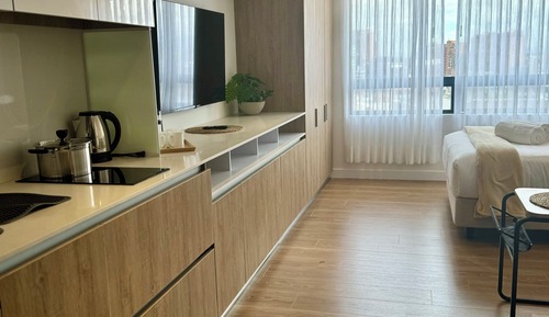 Elite-Apartment, Bergblick