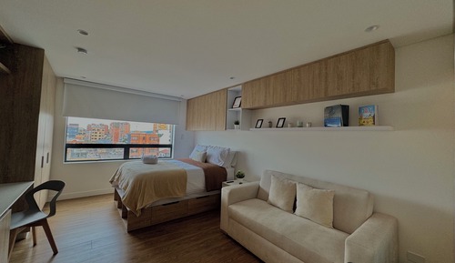 Superior-Apartment, Bergblick