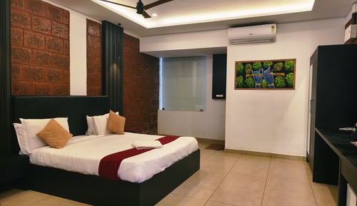 Premium-Doppelzimmer, Blick auf die Anlage