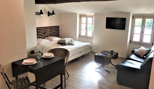 Comfort-Apartment, Gartenblick