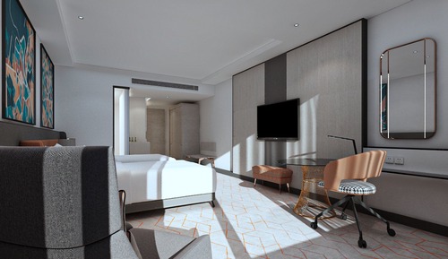 Premium-Zimmer, 2 Einzelbetten, Balkon