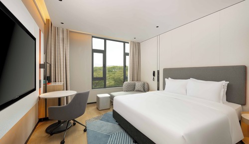 Standardzimmer, 1 King-Bett, Gartenblick