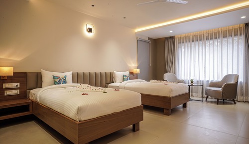 Premium-Zweibettzimmer, Stadtblick