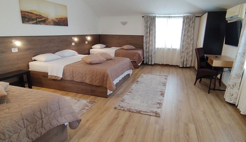 Familien-Suite, Blick auf den Innenhof