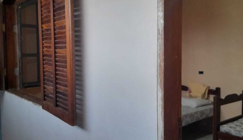 Basic-Doppel- oder -Zweibettzimmer, Terrasse, Blick auf den Innenhof