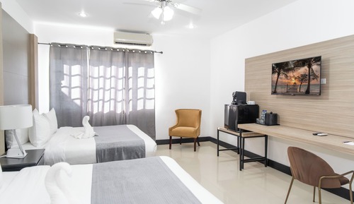 Standard-Doppel- oder -Zweibettzimmer, Stadtblick