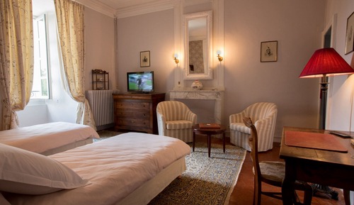 Deluxe-Doppelzimmer, mit Bad, Parkblick (Coeur de Lavande)