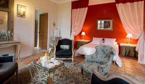 Deluxe-Suite, mit Bad, Parkblick (Suite des Oliviers)