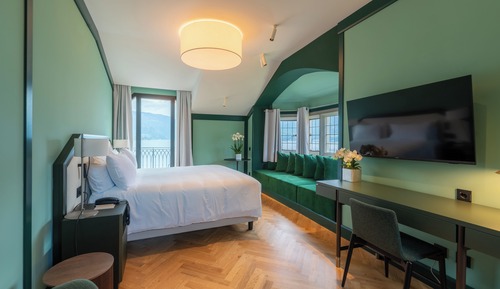 Deluxe-Doppelzimmer, Balkon, Seeblick