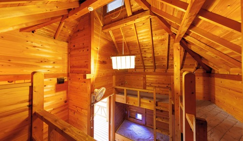 Basic-Bungalow, Bergblick