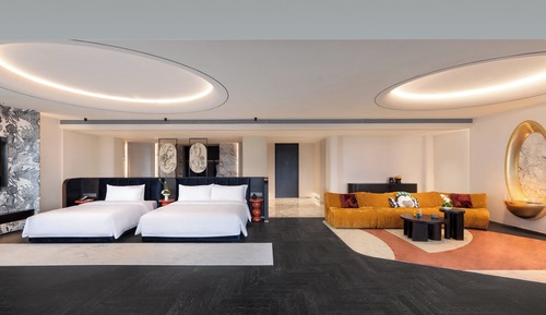 Suite, Mehrere Betten, Balkon