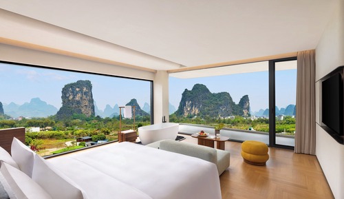 Premium-Zimmer, 1 King-Bett (Super King, Camelback View)