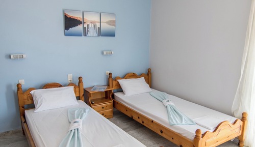 Zweibettzimmer, Balkon, Meerblick