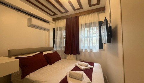 Economy-Doppelzimmer, Gartenblick