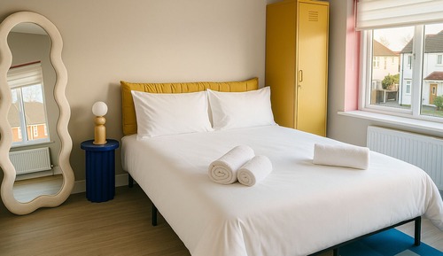 Deluxe-Doppelzimmer, mit Bad (first Floor)