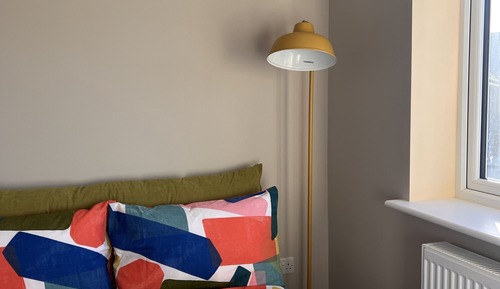 Standard-Doppelzimmer, mit Bad, Gartenblick (first Floor)
