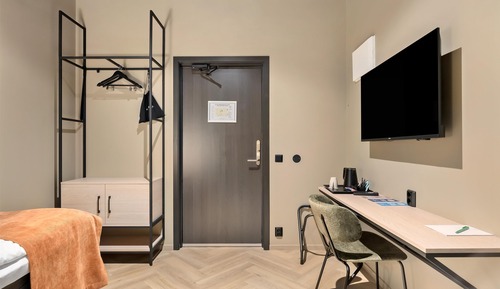 Economy-Zimmer, 1 Einzelbett, Nichtraucher, ohne Fenster