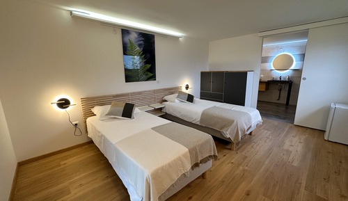 Standard-Doppel- oder -Zweibettzimmer, Bergblick, Erdgeschoss