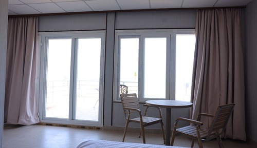 Elite-Einzelzimmer, Balkon, Strandblick