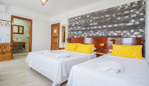 Deluxe-Dreibettzimmer, Balkon, Gartenblick