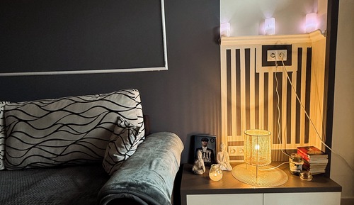 Basic-Apartment, Balkon, Gartenblick