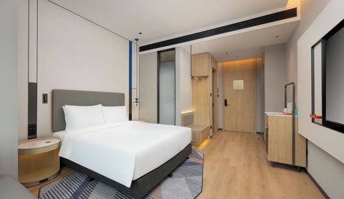 Zimmer, 1 King-Bett, barrierefrei