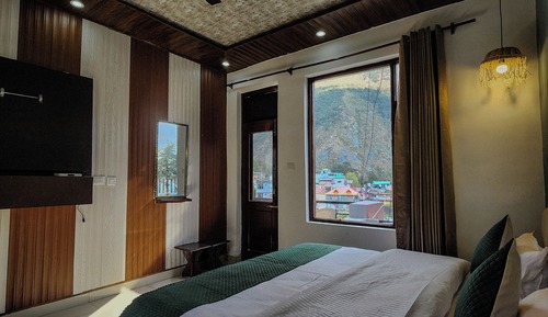 Einzelzimmer, Balkon, Bergblick