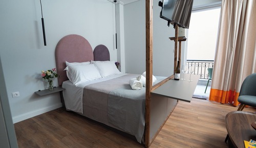 City-Zimmer, 1 Schlafzimmer, Blick auf den Innenhof