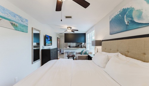 Comfort-Apartment, 1 Schlafzimmer, Gartenblick