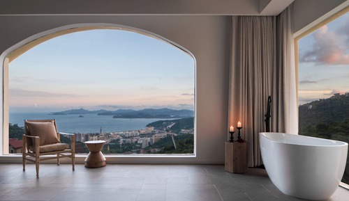 Comfort-Doppelzimmer, Meerblick