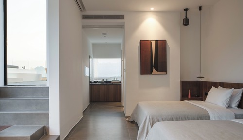 Luxury-Zweibettzimmer, Balkon, Meerblick