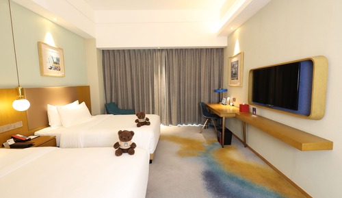 Classic-Doppelzimmer, Veranda, Stadtblick